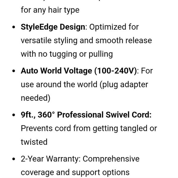 T3 Single Pass Ceramic 1" Straightening & Styling Iron- Blush - Picture 7 of 9